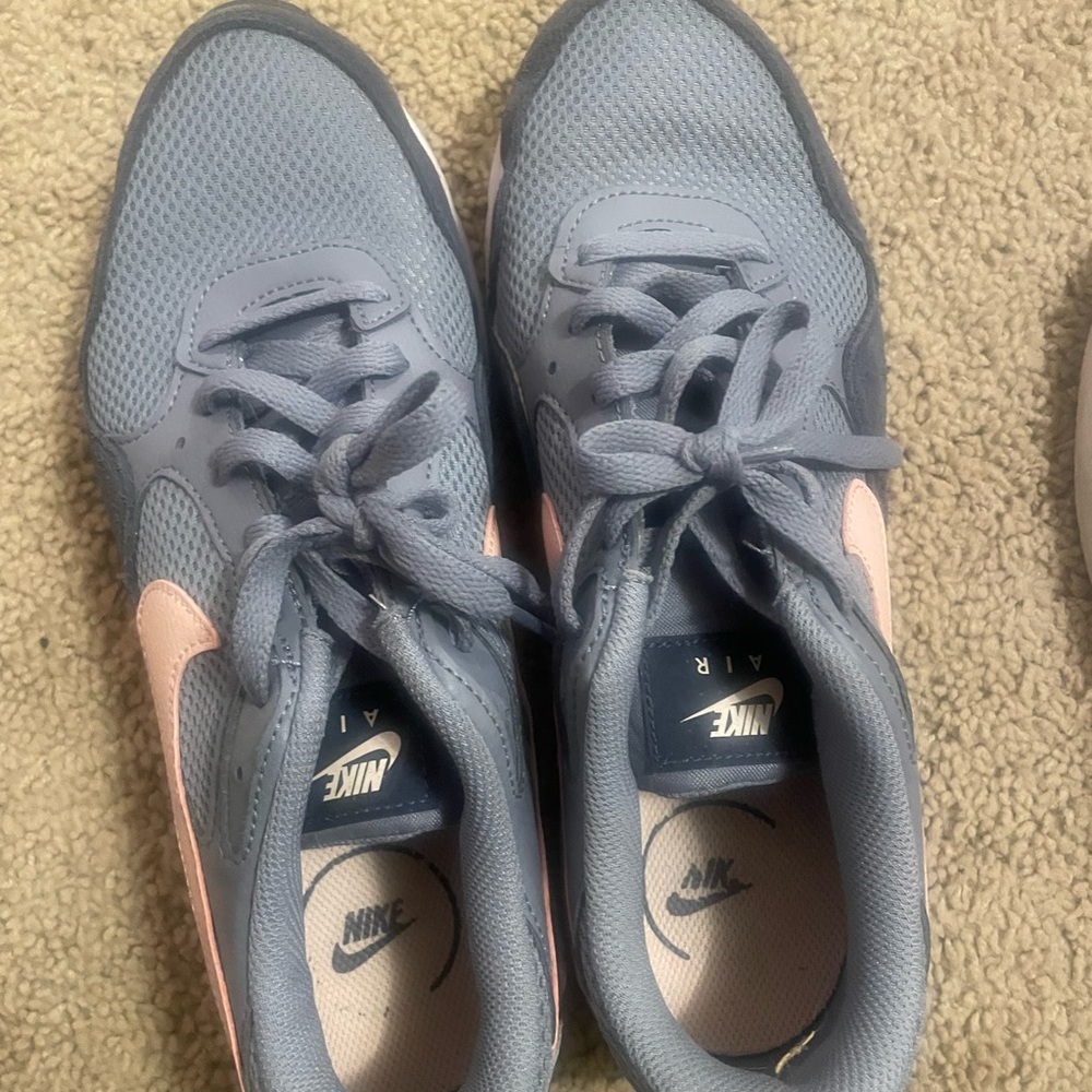 Nike navy blue  and Pink Sneakers with Breathable Mesh